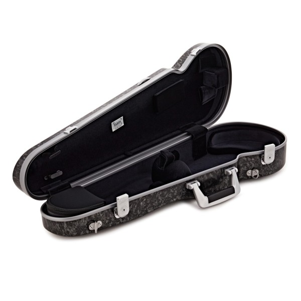 BAM 2002XLS Hightech Shaped Violin Case, Rocks - Angle