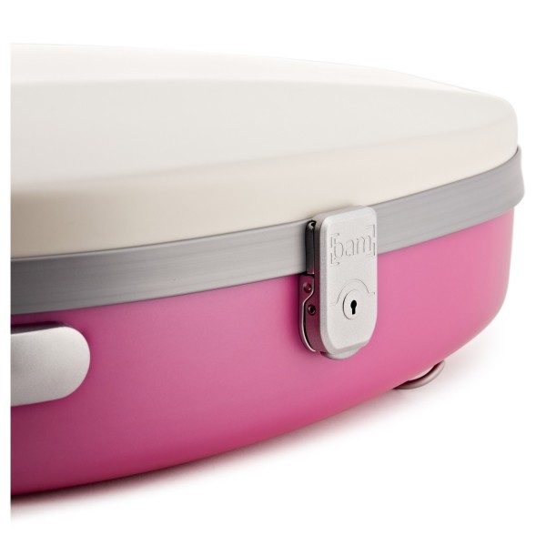 BAM 2004XL BonBon Hightech Violin Case, White & Purple