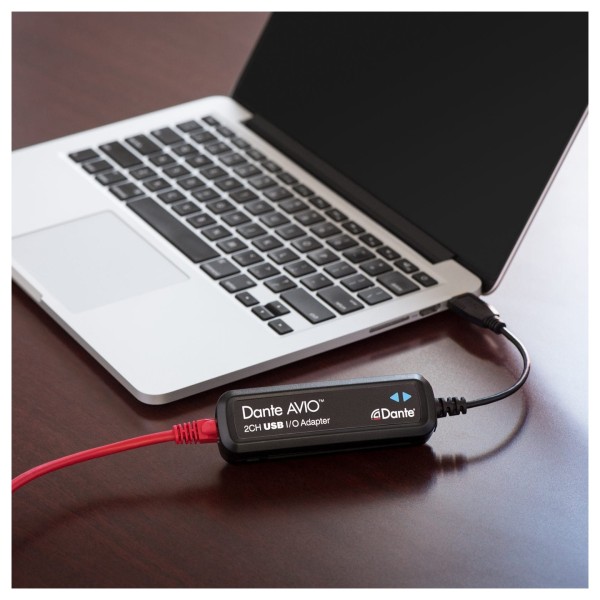Dante AVIO USB IO Adapter 2x2 At home