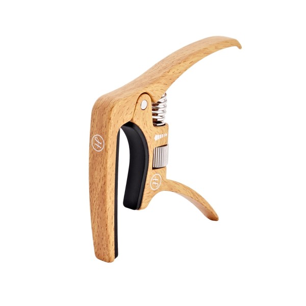 Hartwood Adjustable Tension Capo, Light Wood