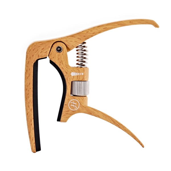 Hartwood Adjustable Tension Capo, Light Wood