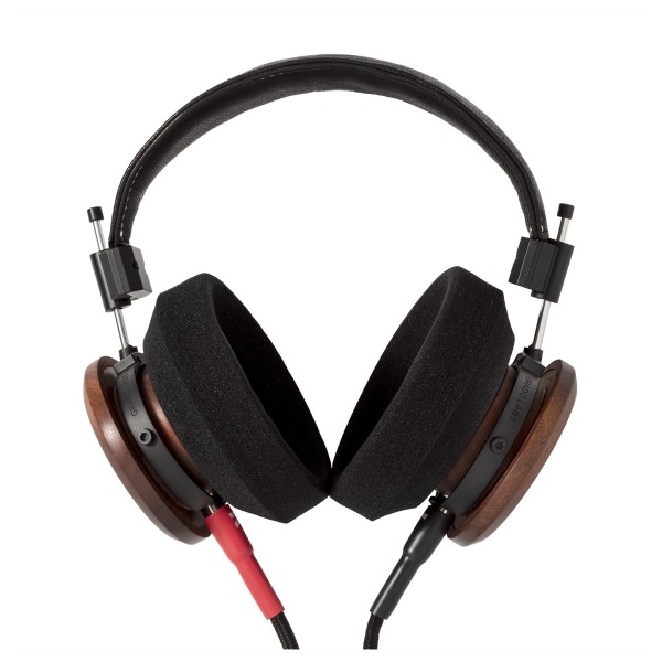Grado Signature S950 Open-back Headphones, Brazilian Walnut - front profile. 