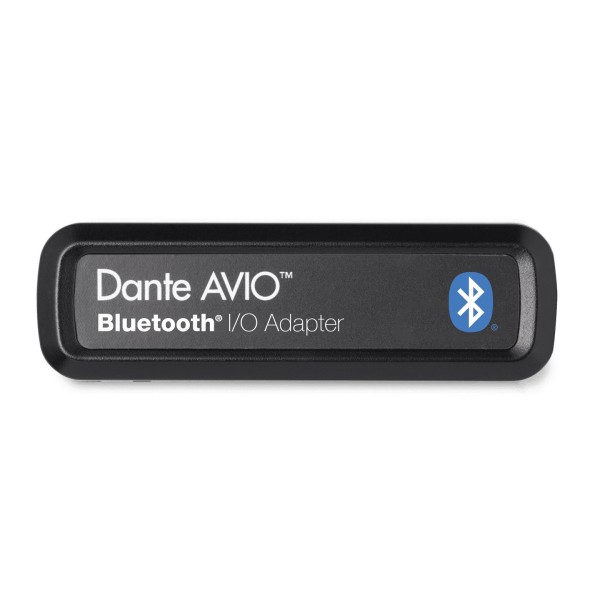 Dante AVIO Bluetooth IO Adapter 2x1 Up Close