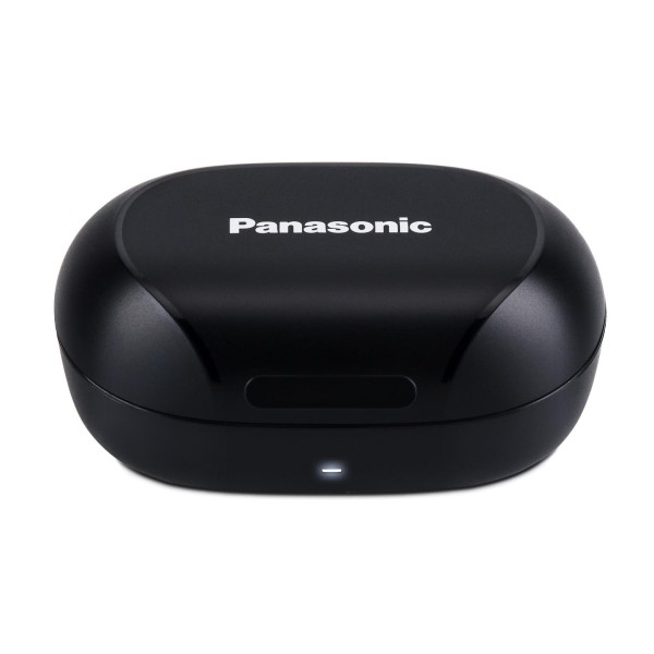 Panasonic RZ-B120WDE Digital Wireless Stereo Earphones, Black - Chagring cradle closed