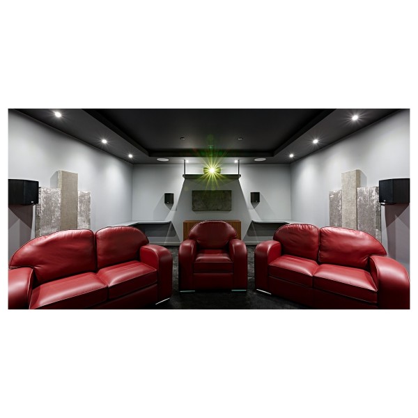 JBL Studio 610 On-Wall cinema room lifestyle