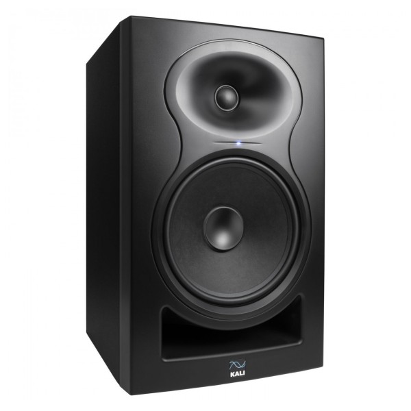 Kali Audio LP-8 2nd Wave Studio Monitor, Black - Angled