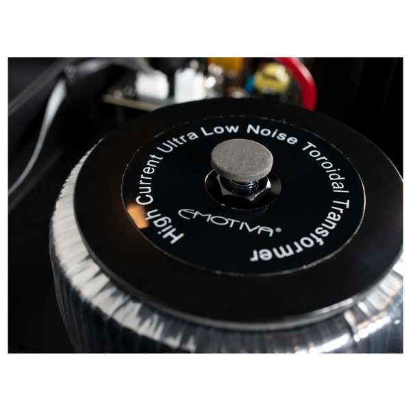 Emotiva BasX A3+ Three Channel Power Amplifier, Black - Detail image, toroidal transformer