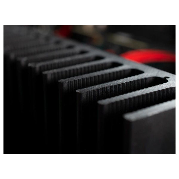 Emotiva BasX A3+ Three Channel Power Amplifier, Black - Detail Image, Heatsinks