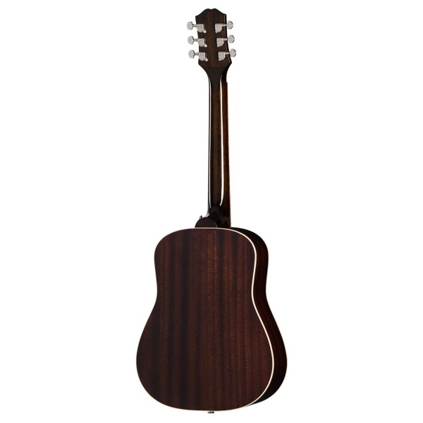 Epiphone J-45 Express, Vintage Sunburst - back 