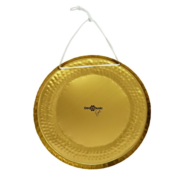 Gear4music Life 24 Inch Steel Gong with Carry Bag & Adjustable Stand