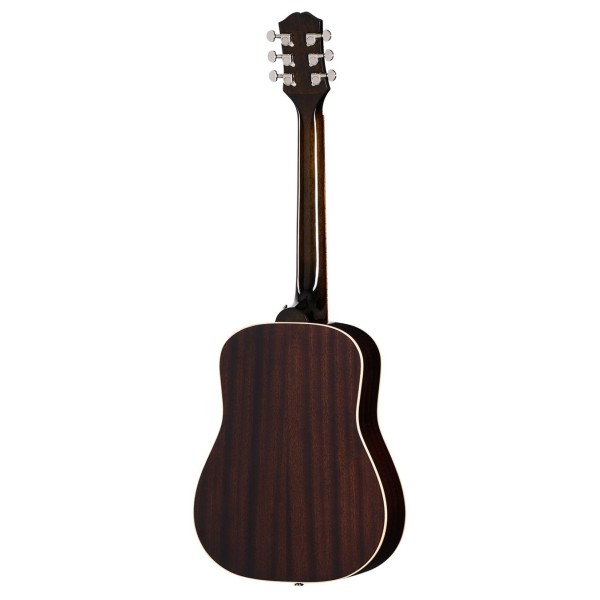 Epiphone J-45 Express, Ebony - back 