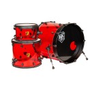 SJC Drums Josh Dun Torch 3pc Shell Pack, Acrylic Red