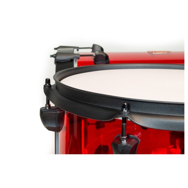 SJC Drums Josh Dun Torch 3pc Shell Pack, Acrylic Red