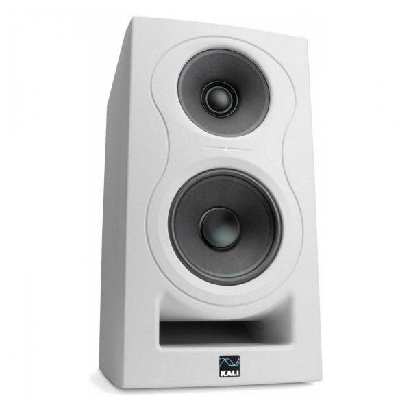 Kali Audio IN-5 Studio Monitor, White - Angled
