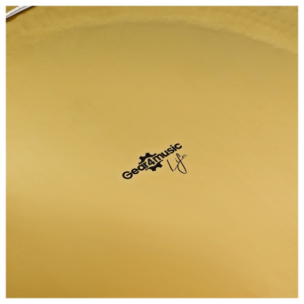 Gear4music Life Steel Gong with Carry Bag & Adjustable Stand