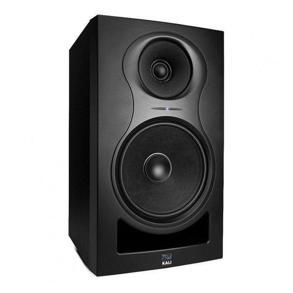 Kali Audio IN-8 2nd Wave Studio Monitor, Black - Angled