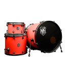 SJC Drums Funda Pathfinder 3 piezas, Rojo Fresno