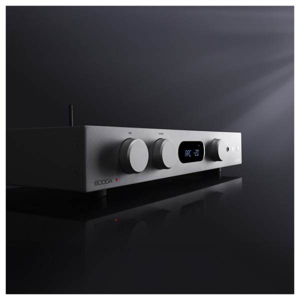 Audiolab 6000A MKII Integrated Amplifier, Aluminium Silver