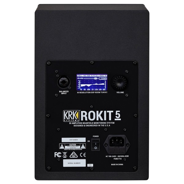 KRK ROKIT RP5 G4 Studio Monitor, Single at Gear4music