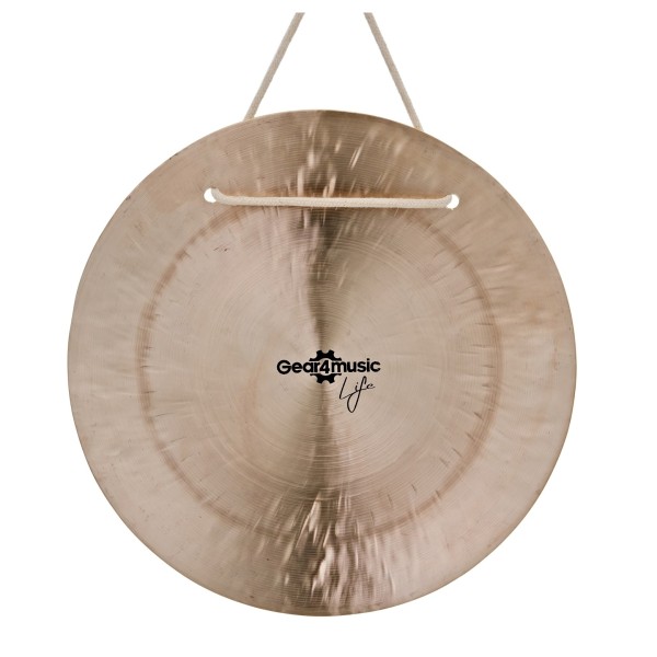 Gear4music Life Wind Gong with Carry Bag & Adjustable Stand
