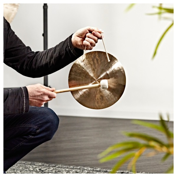 Gear4music Life Wind Gong with Carry Bag & Adjustable Stand