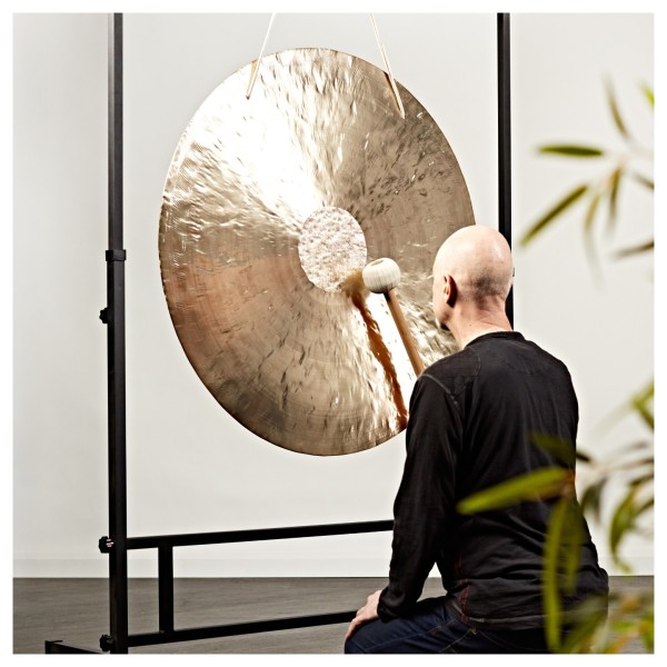 Gear4music Life Wind Gong with Carry Bag & Adjustable Stand