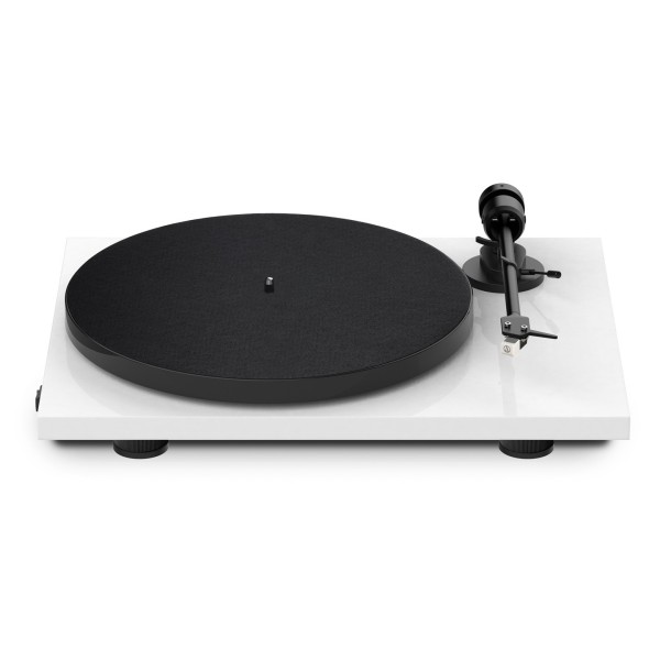 Pro-Ject E1 Phono Turntable, White with AT3600 Cartridge
