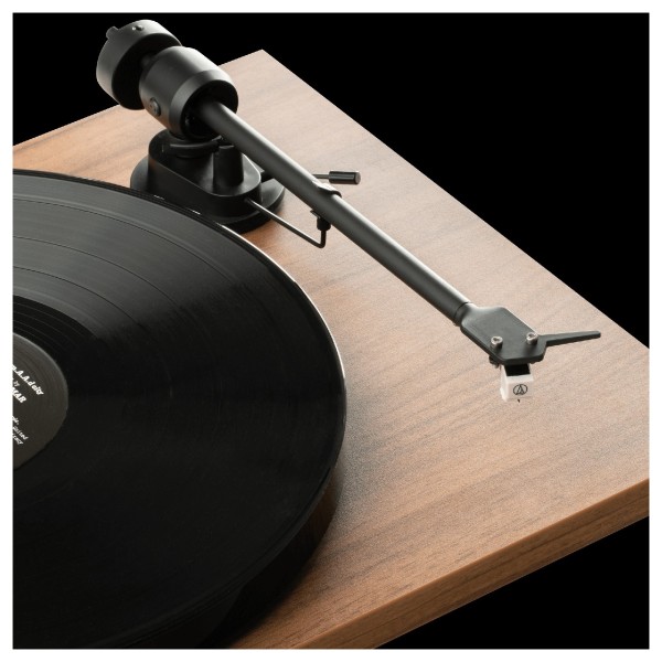 Pro-Ject E1 Phono Turntable, Walnut featuring AT3600L Cartridge