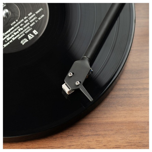 Pro-Ject E1 Phono Turntable, AT3600L Cartridge top down