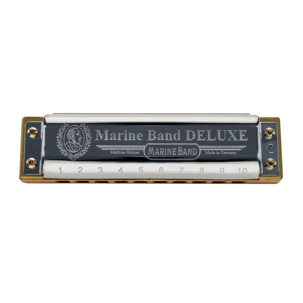 Hohner Marine Band Deluxe Harmonica, Bb