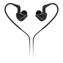 Behringer MO240-CK PRO Dual-Driver In-Ear Monitoring Earphones, Black