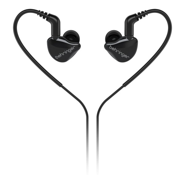 Behringer MO240-CK PRO Dual-Driver In-Ear Monitoring Earphones, Black