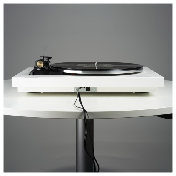 Rekkord F110 Fully Automatic Floating Sub-Chassis Turntable, White - Reverse
