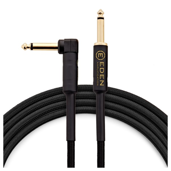 Eden Angled Jack Instrument Cable, 1m