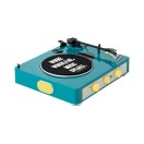Gadhouse Brad MKII Plattenspieler mit Bluetooth, Gr&uuml;n