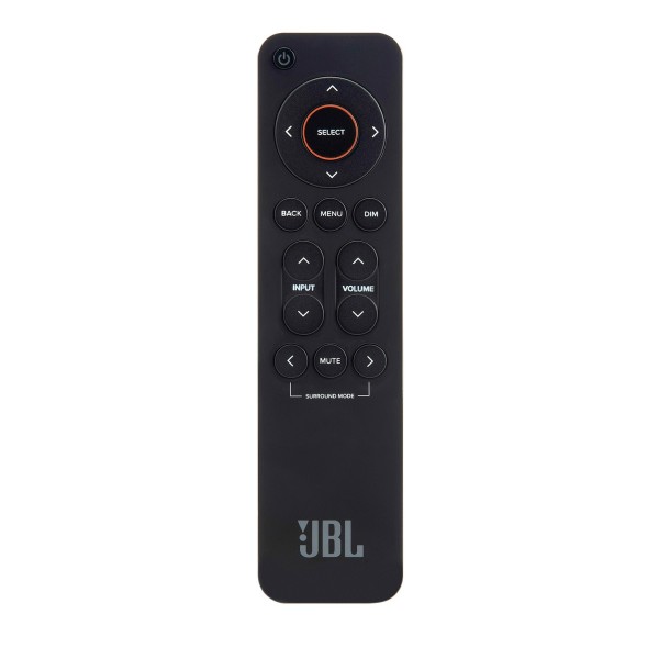 JBL MA710 7.2 Channel 8K AV Receiver, Black REmote View