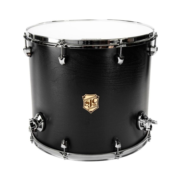 SJC Drums Tour Series 4pc Shell Pack, Matte Black