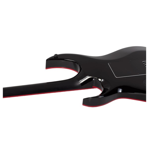 Schecter Sunset EverTune EX, Red Dawn - body back 