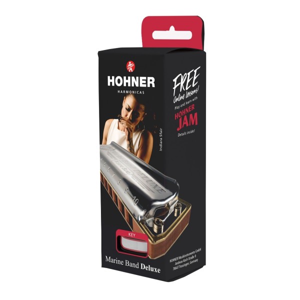 Hohner Marine Band Deluxe Harmonica, C Major