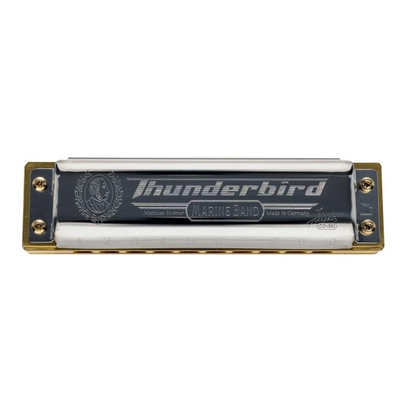 Hohner Marine Band Thunderbird Harmonica, Low C