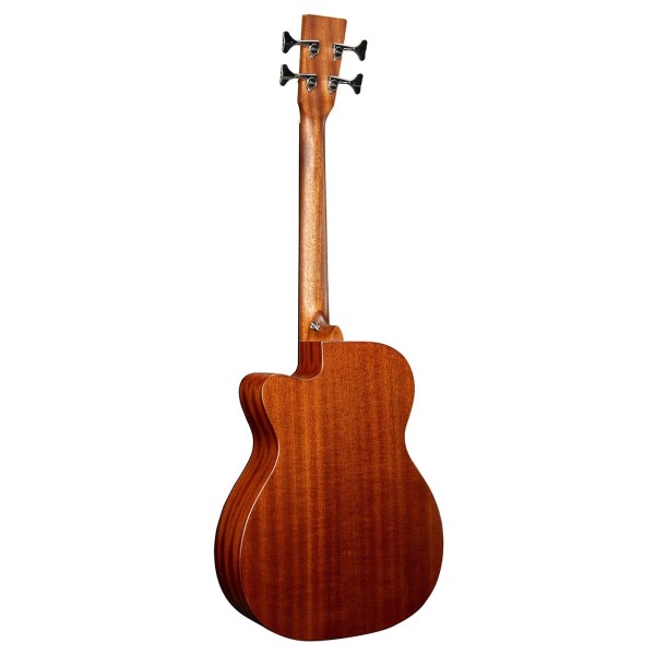 Martin 000CJrE Acoustic Bass, Burst - back 