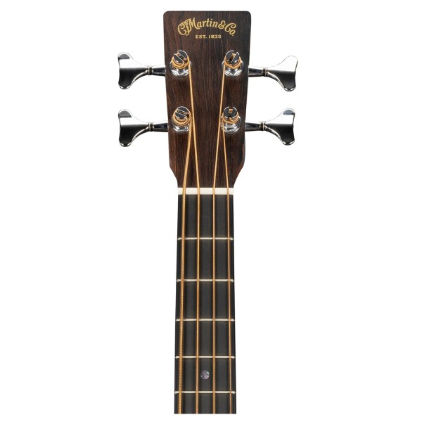Martin 000CJrE Acoustic Bass, Burst - headstock