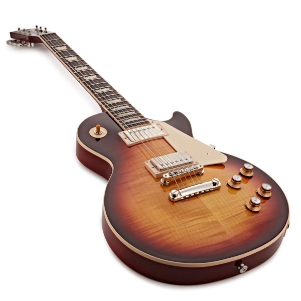 Gibson Les Paul Standard 60s Figured Top, Bourbon Burst #231940165 - body and neck 