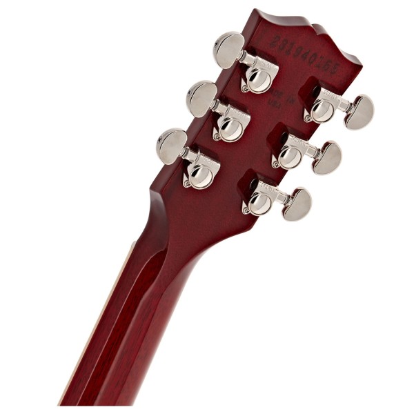 Gibson Les Paul Standard 60s Figured Top, Bourbon Burst #231940165 - headstock back 