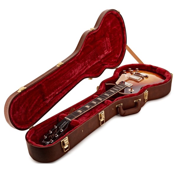 Gibson Les Paul Standard 60s Figured Top, Bourbon Burst #231940165 - case inside