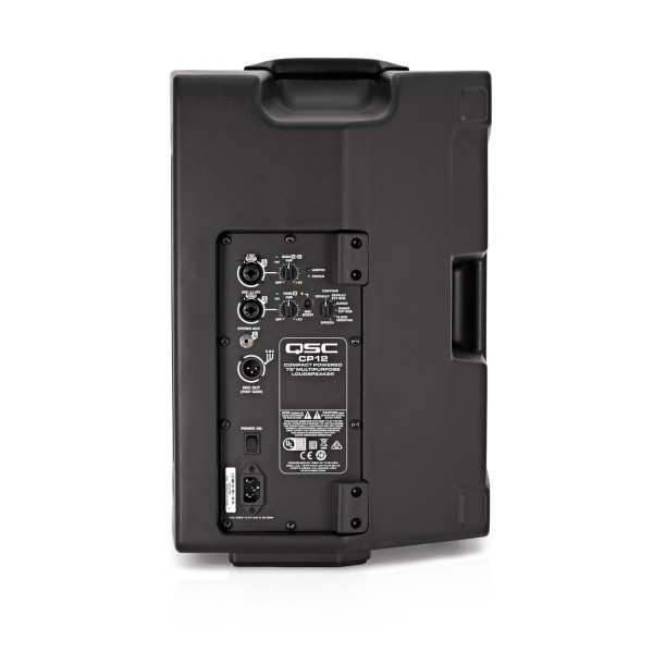 QSC CP12 12 Inch Active PA Speaker Back