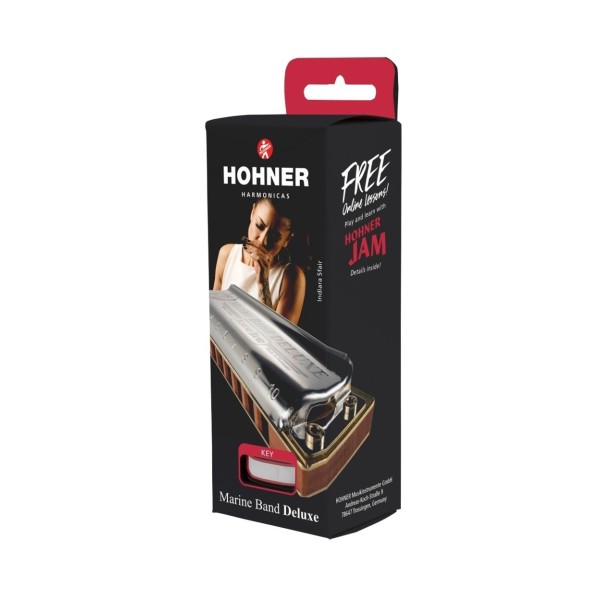 Hohner Marine Band Deluxe Harmonica, A