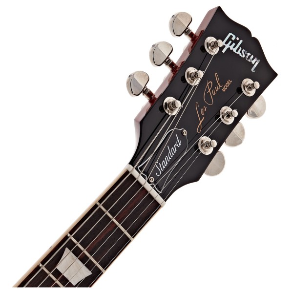 Gibson Les Paul Standard 60s, Tomato Soup Burst - headstock 