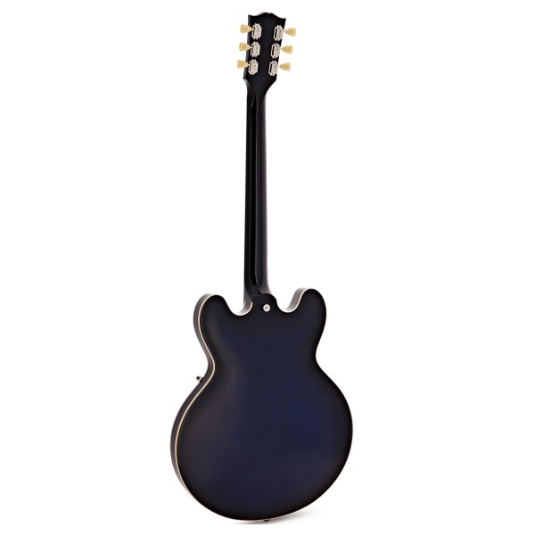 Gibson ES-335 Figured, Deep Ocean Burst #228340019 - back 
