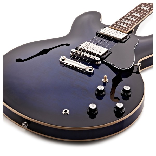 Gibson ES-335 Figured, Deep Ocean Burst #228340019 - body 